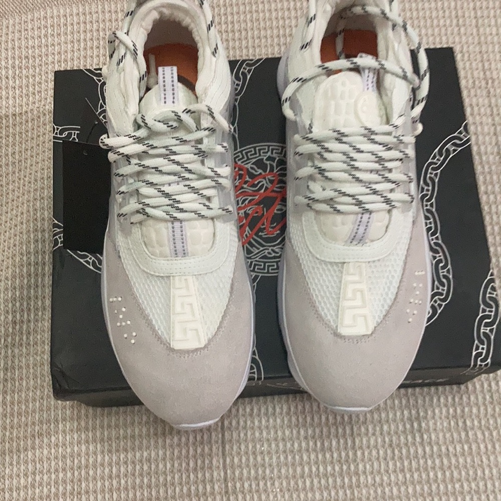 Versace Chain Reaction Sneaker White Size US13/EU46